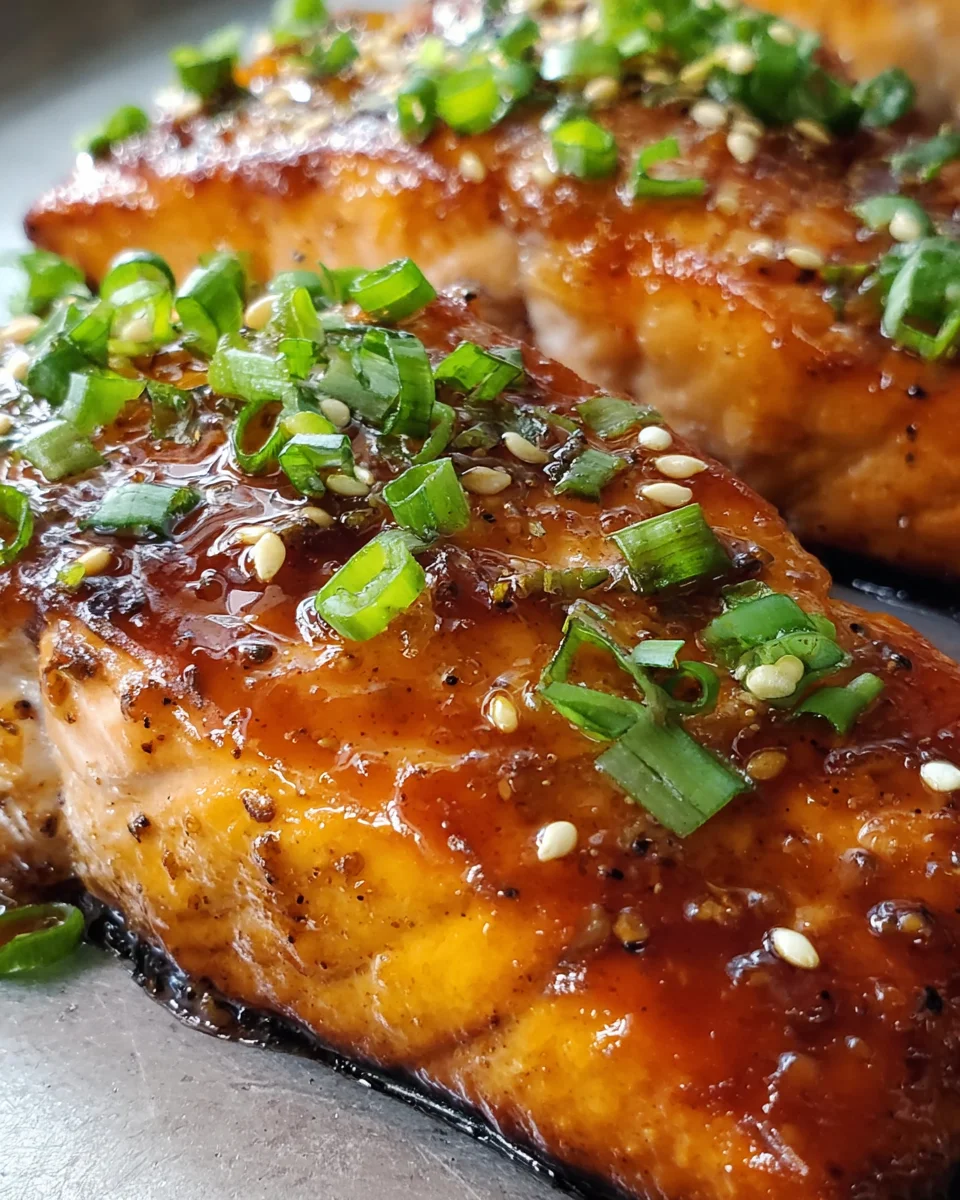 Orange Teriyaki Salmon