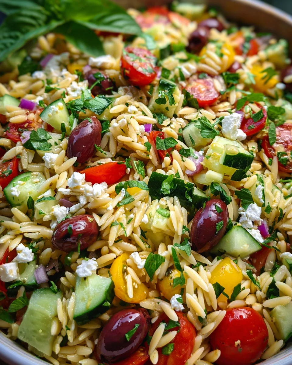 Orzo Pasta Salad