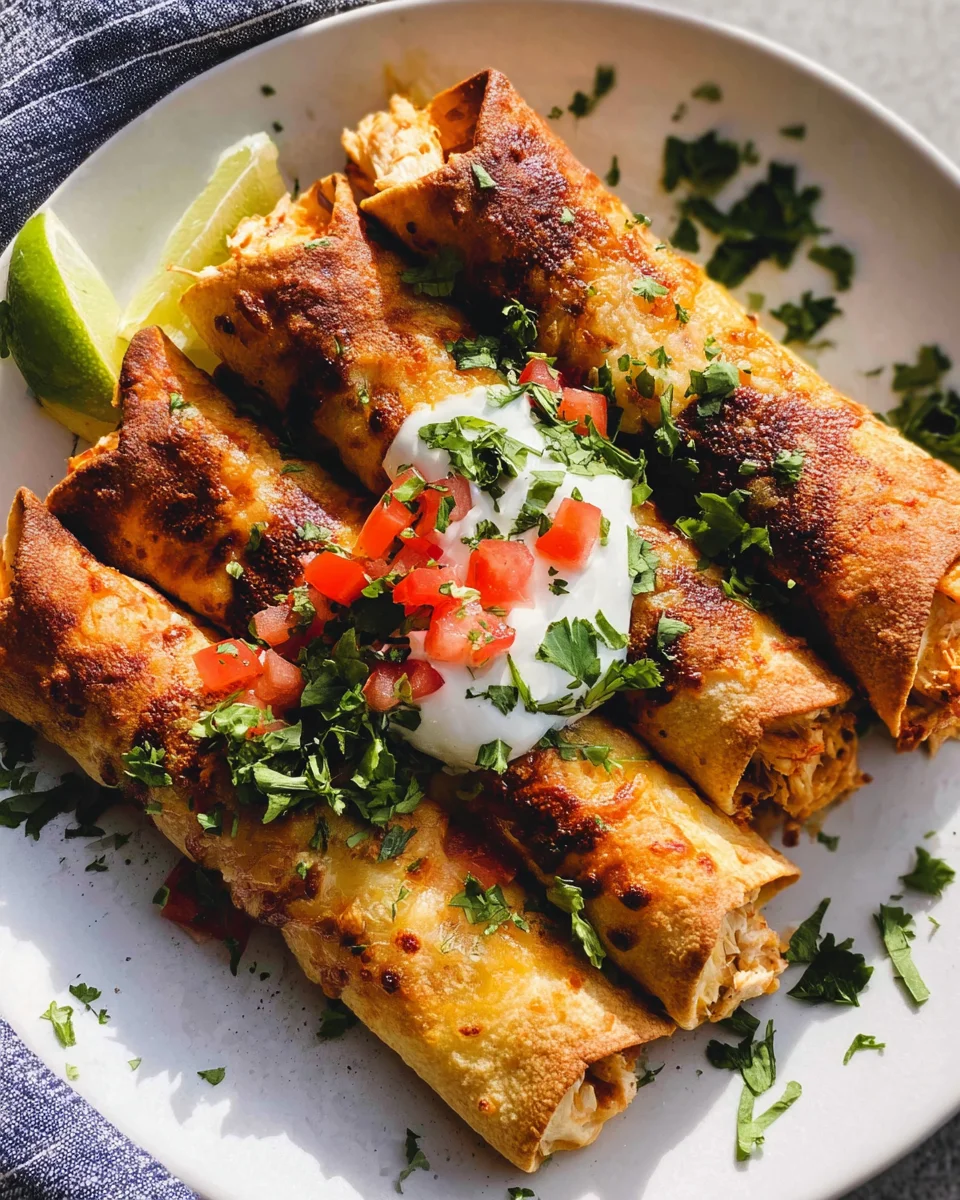 Oven Baked Chicken Taquitos Recipe 33 Oven