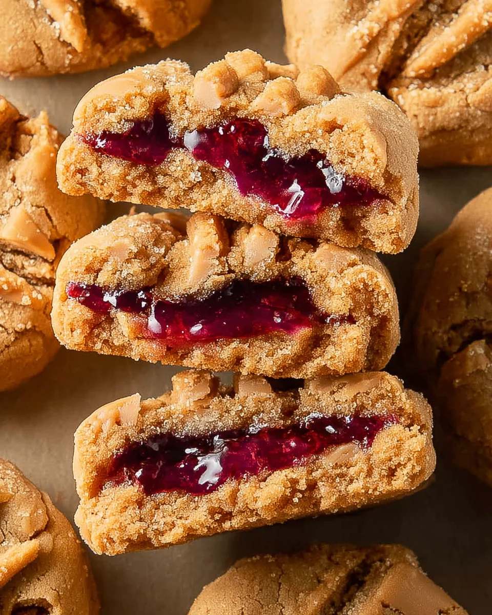 PB&J Stuffed Cookies 25 PB&J