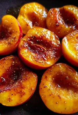 Pan Fried Peaches