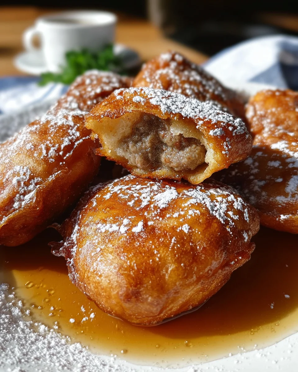 Pancake Sausage Bites