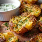 Parmesan Smashed Potatoes