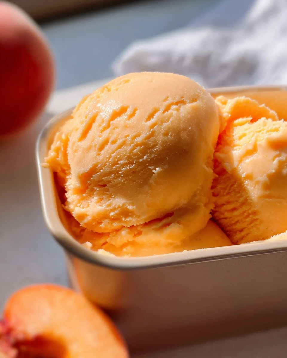 Peach Sorbet 16 Peach Sorbet