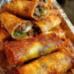 Philly Cheesesteak Egg Roll