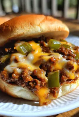 Philly Cheesesteak Sloppy Joes Recipe