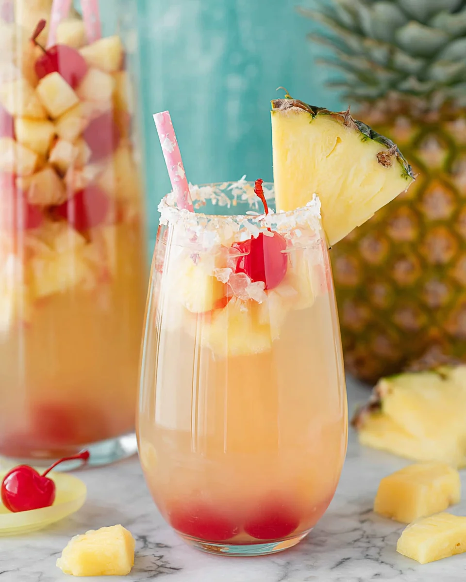 Pina Colada Sangria