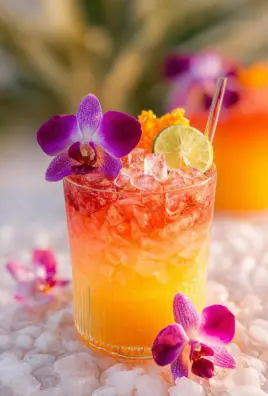 Pineapple Mango Rum Punch Recipe That is Almost too Pretty to Drink