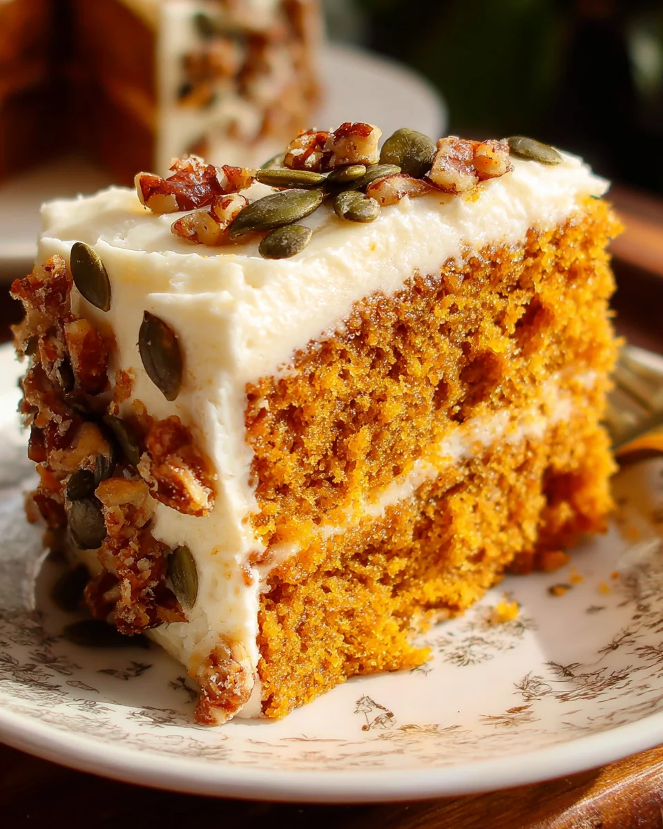 Pumpkin Spice Cake with Brown Sugar Cream Cheese Frosting 36 Pumpkin Spice Cake with Brown Sugar Cream Cheese Frosting