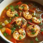Quick and Spicy Shrimp Soup