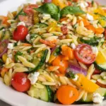 Rainbow Orzo Salad