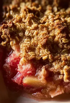 Rhubarb Crisp
