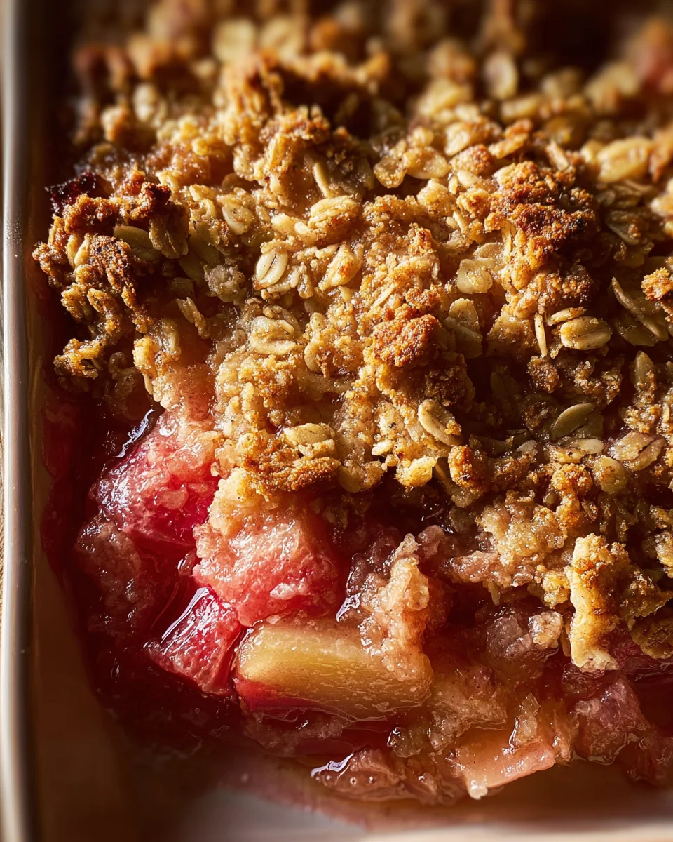 Rhubarb Crisp 19 Rhubarb Crisp