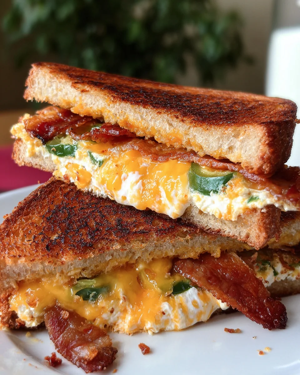 Roasted Jalapeño Popper Grilled Cheese 23 Roasted Jalapeño Popper Grilled Cheese