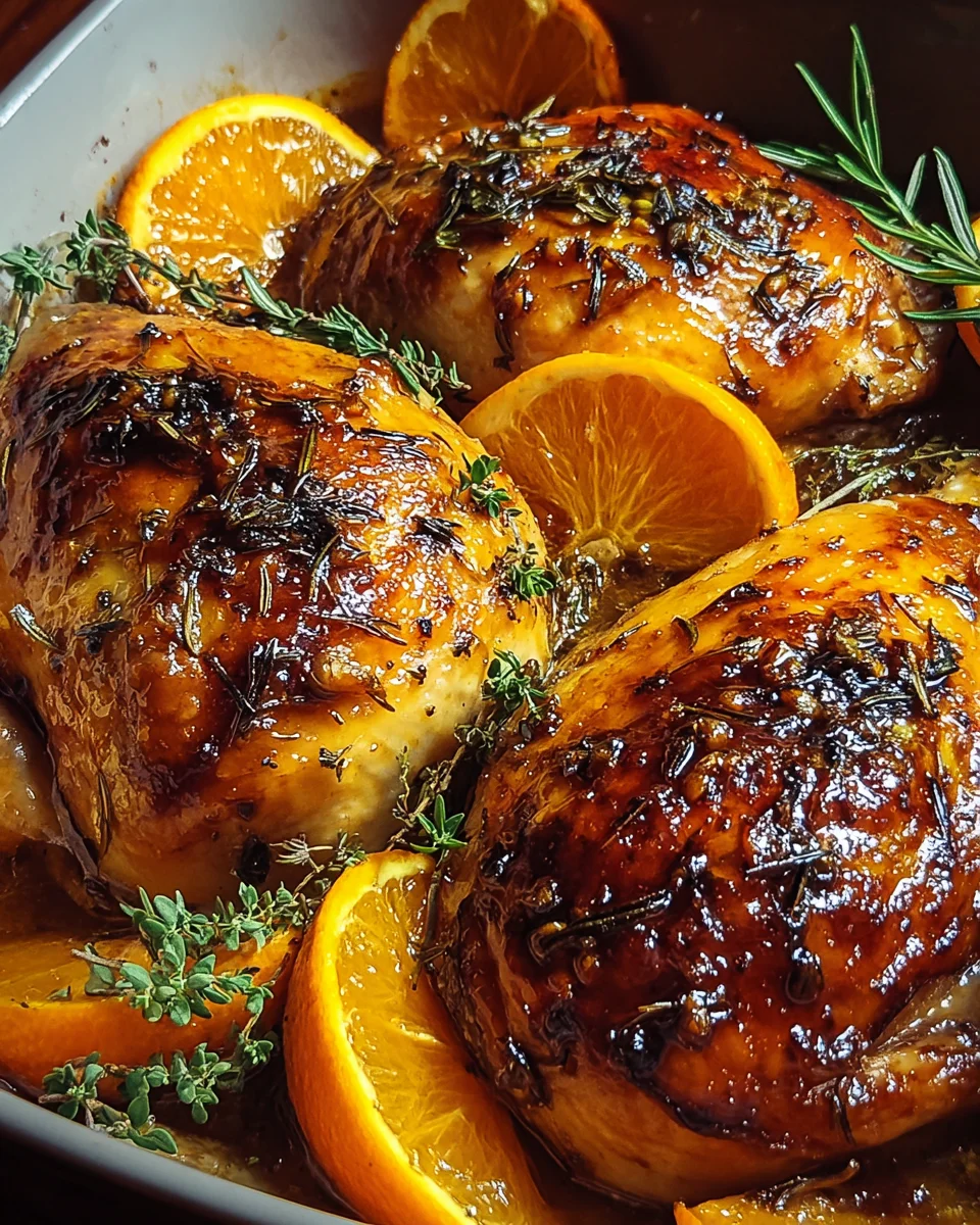 Roasted Orange Chicken 24 Roasted