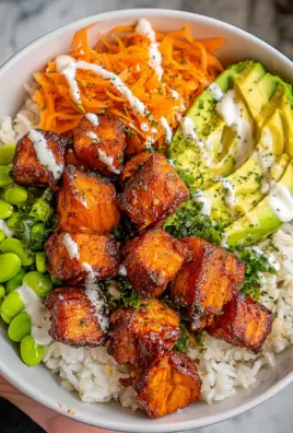 Salmon Teriyaki Bowl