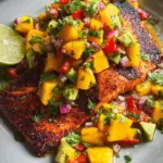 Salmon with Mango Salsa 29 Salmon with Mango Salsa