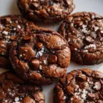 Salted Brownie Cookies