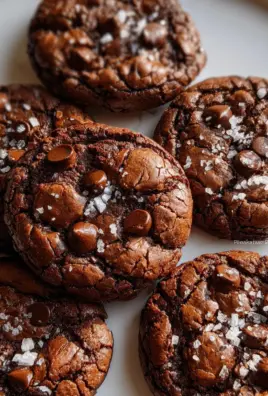 Salted Brownie Cookies