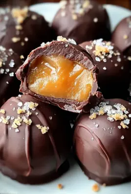 Salted Caramel Truffles