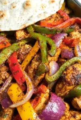 Sheet Pan Chicken Fajitas