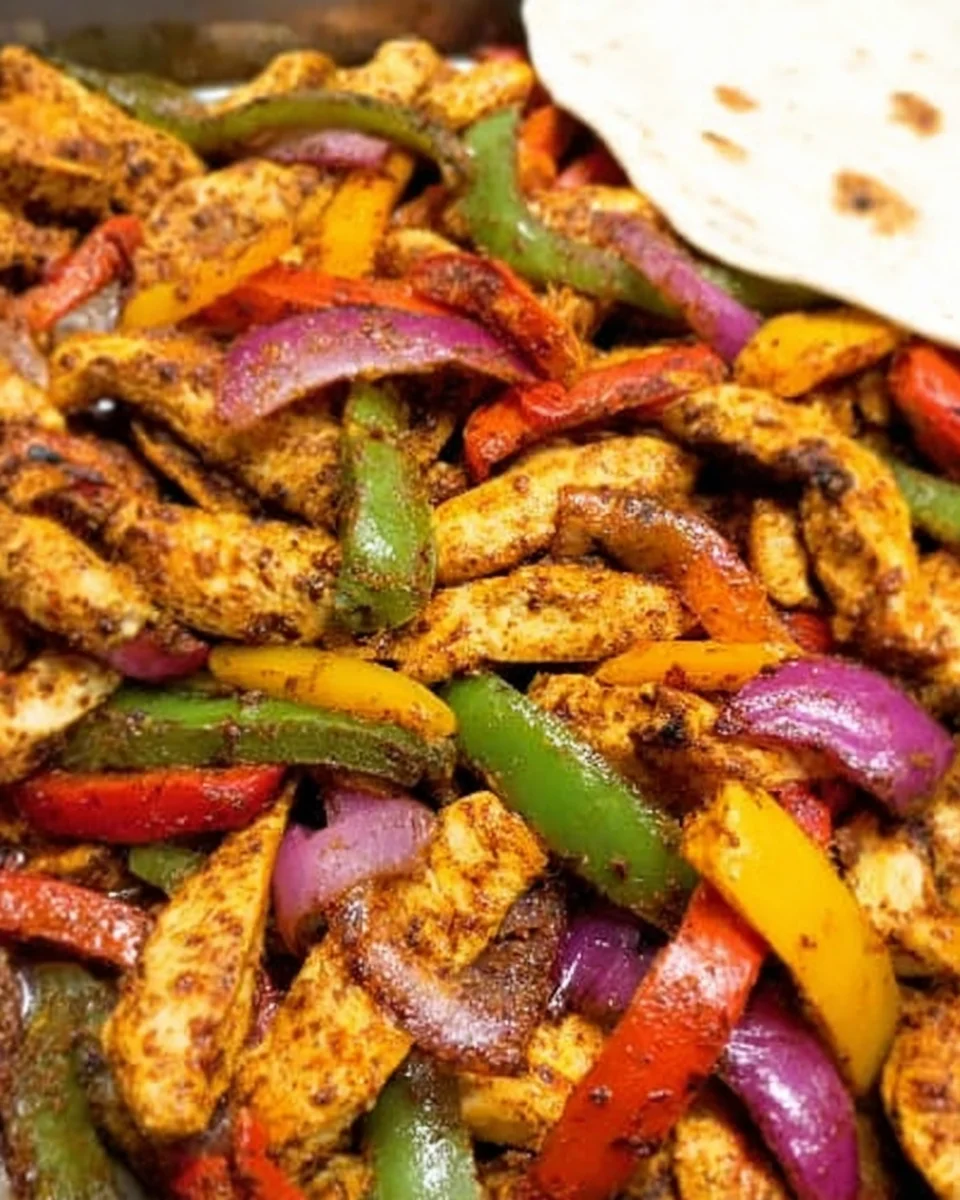 Sheet Pan Chicken Fajitas 25 Sheet
