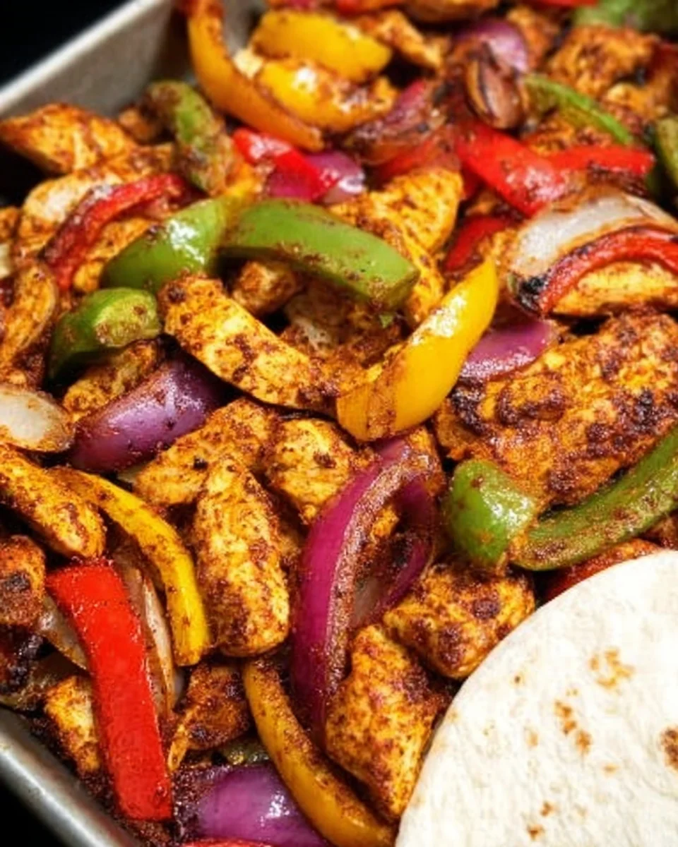 Sheet Pan Chicken Fajitas 26 Sheet