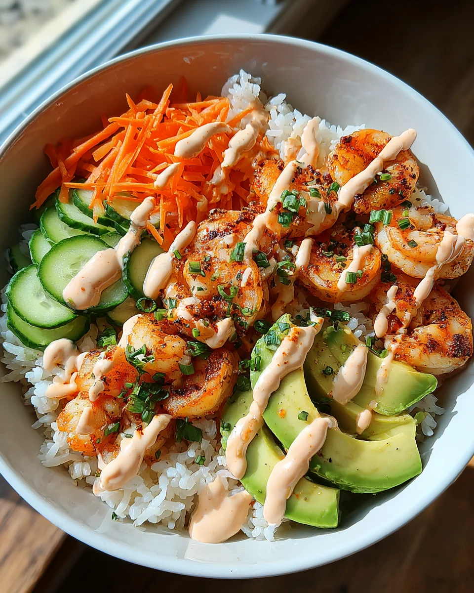 Shrimp Rice Bowls with Spicy Mayo 21 Shrimp Rice Bowls with Spicy Mayo