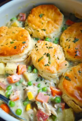 Slow Cooker Chicken Pot Pie