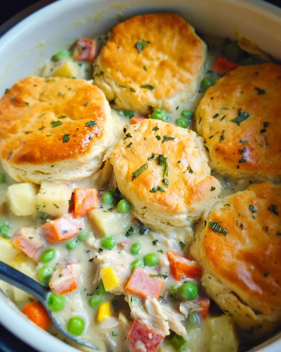 Slow Cooker Chicken Pot Pie