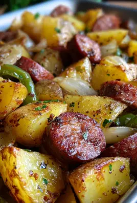 Smoked Sausage and Potato Bake