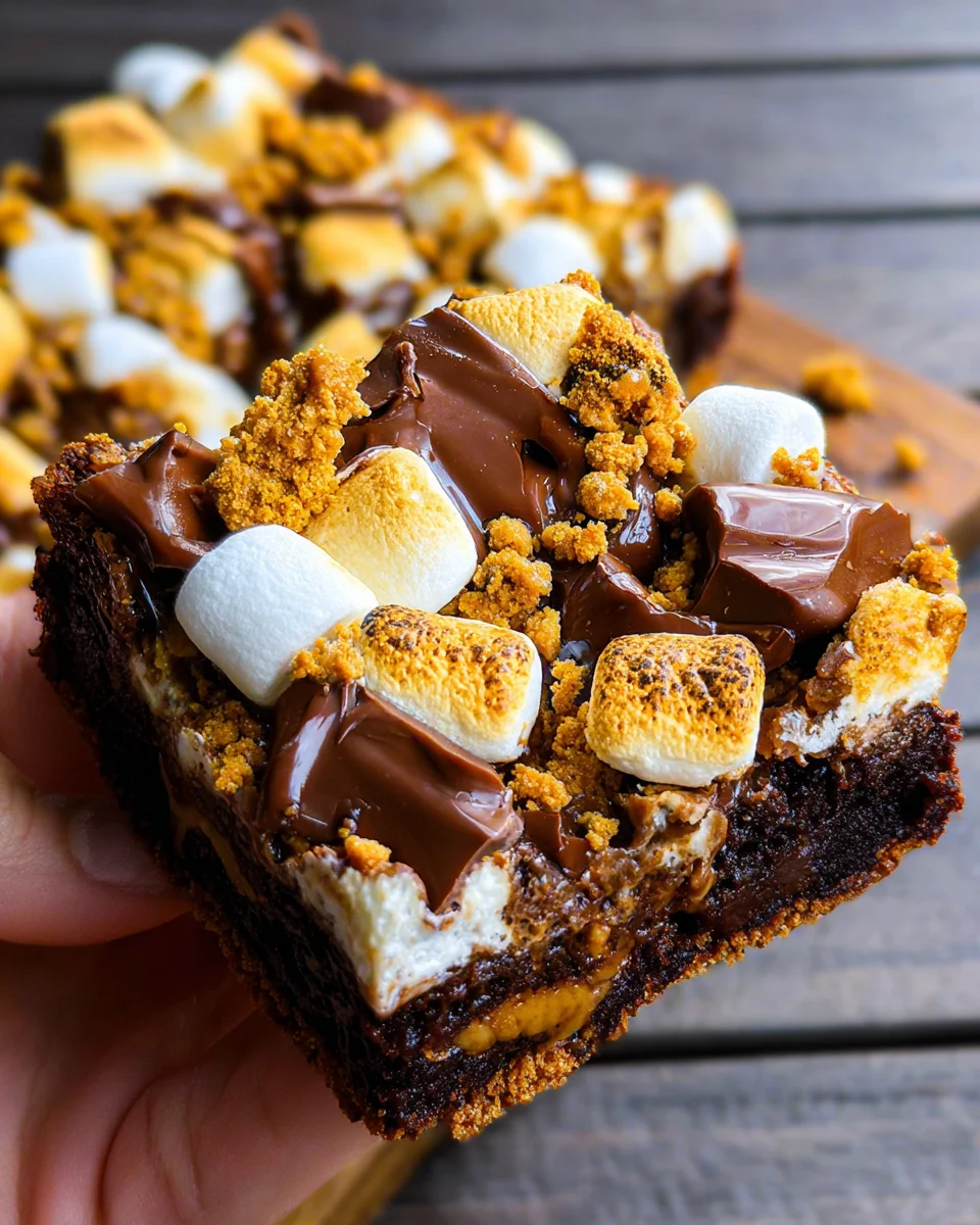 S'mores Brownies