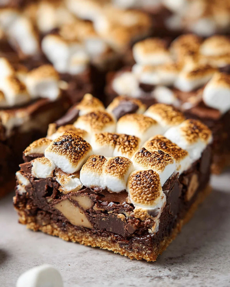 Smores Brownies Recipe 2