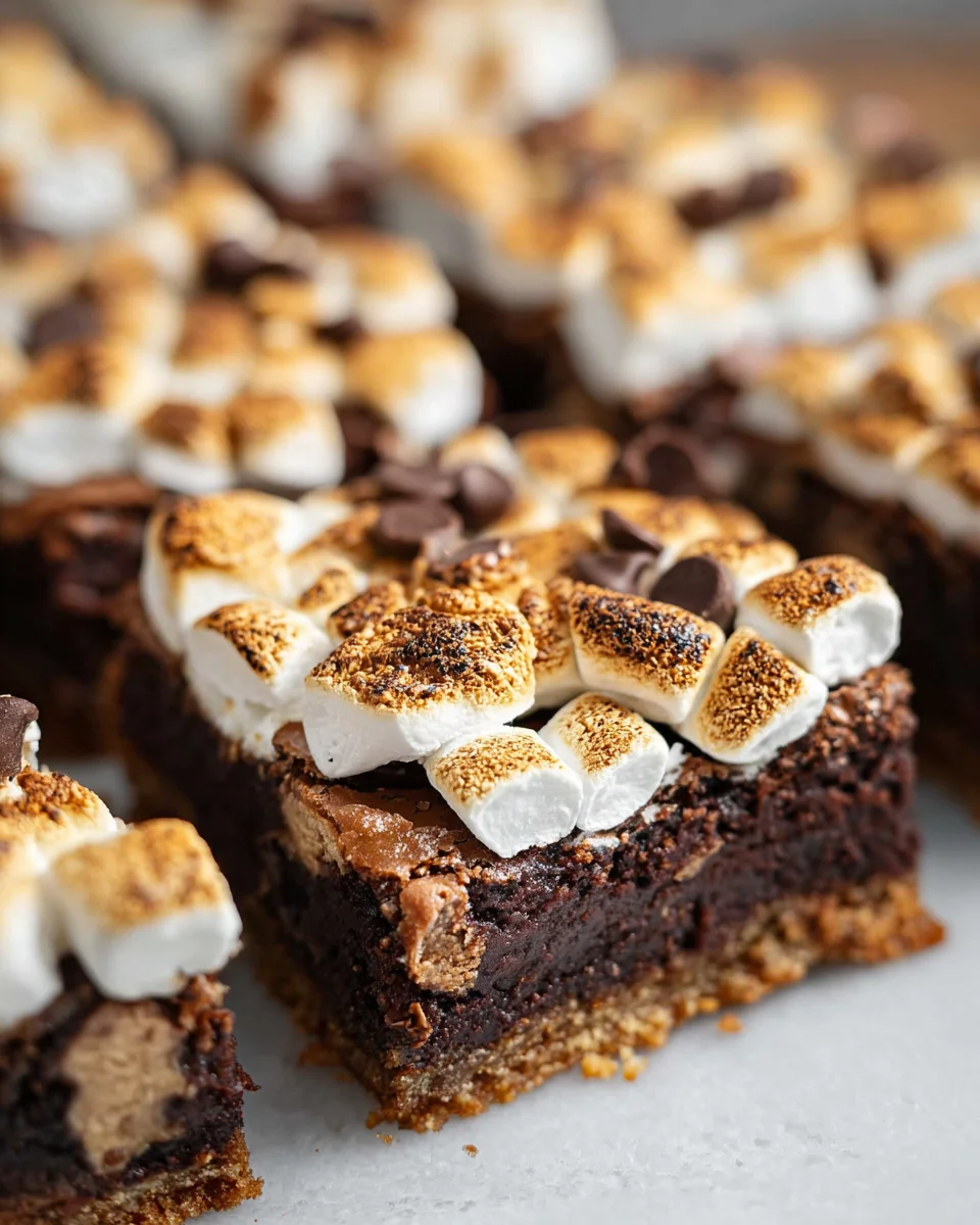 Smores Brownies Recipe 3