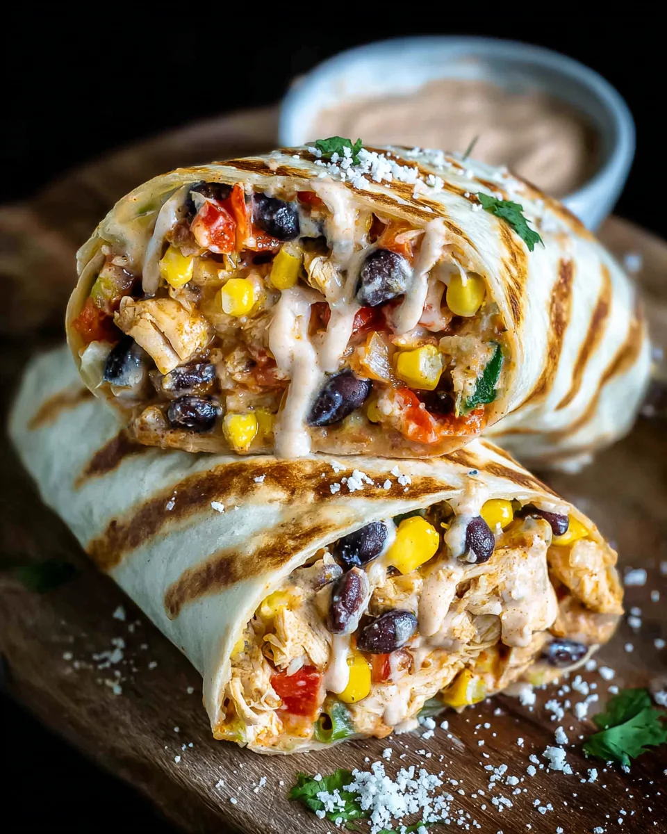 Southwest Chicken Wrap