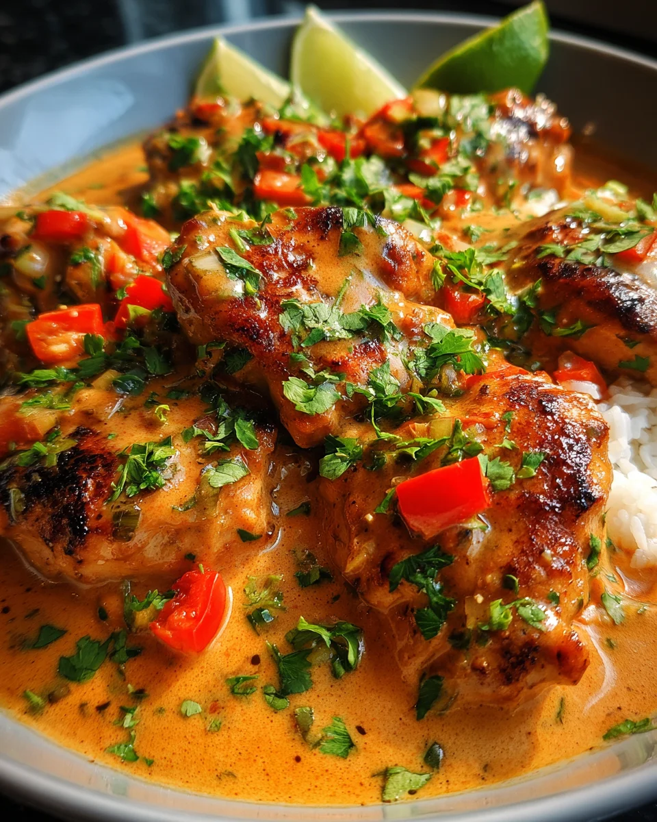 Spicy Brazilian Coconut Chicken Recipe