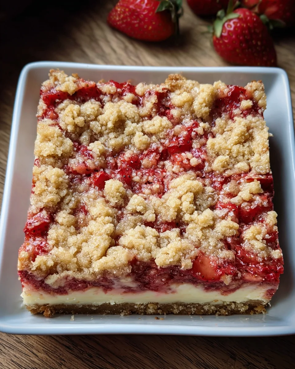 Strawberry Cheesecake Bars