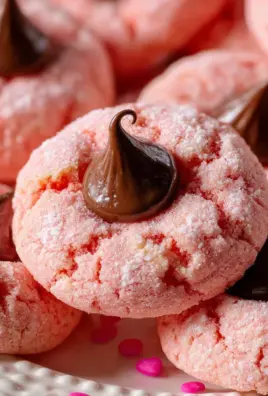 Strawberry Kiss Cookies Recipe