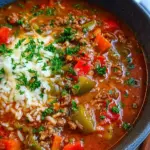 Stuffed Pepper Soup 22 Stuffed Pepper Soup