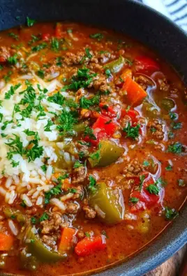 Stuffed Pepper Soup