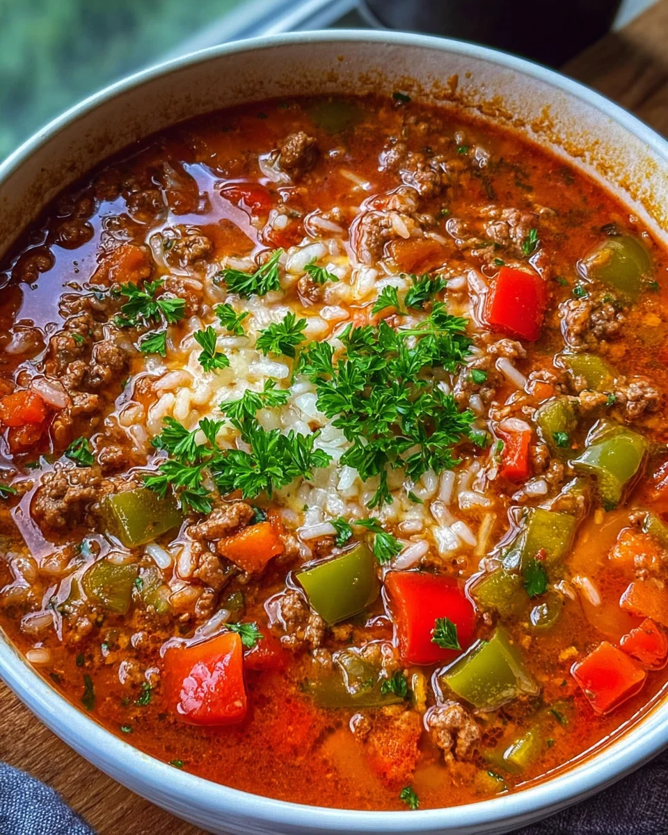 Stuffed Pepper Soup 20 Stuffed