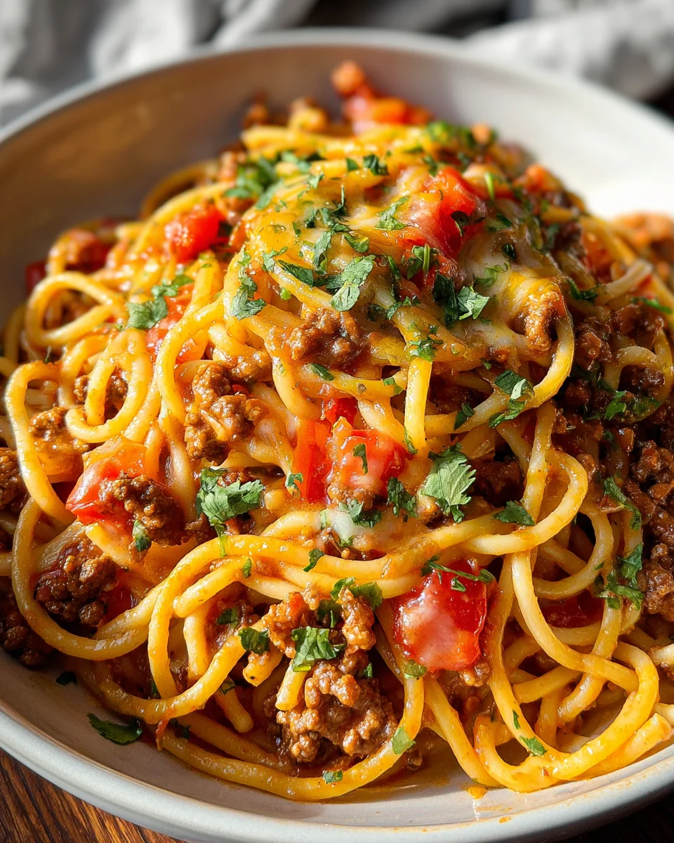 Taco Spaghetti