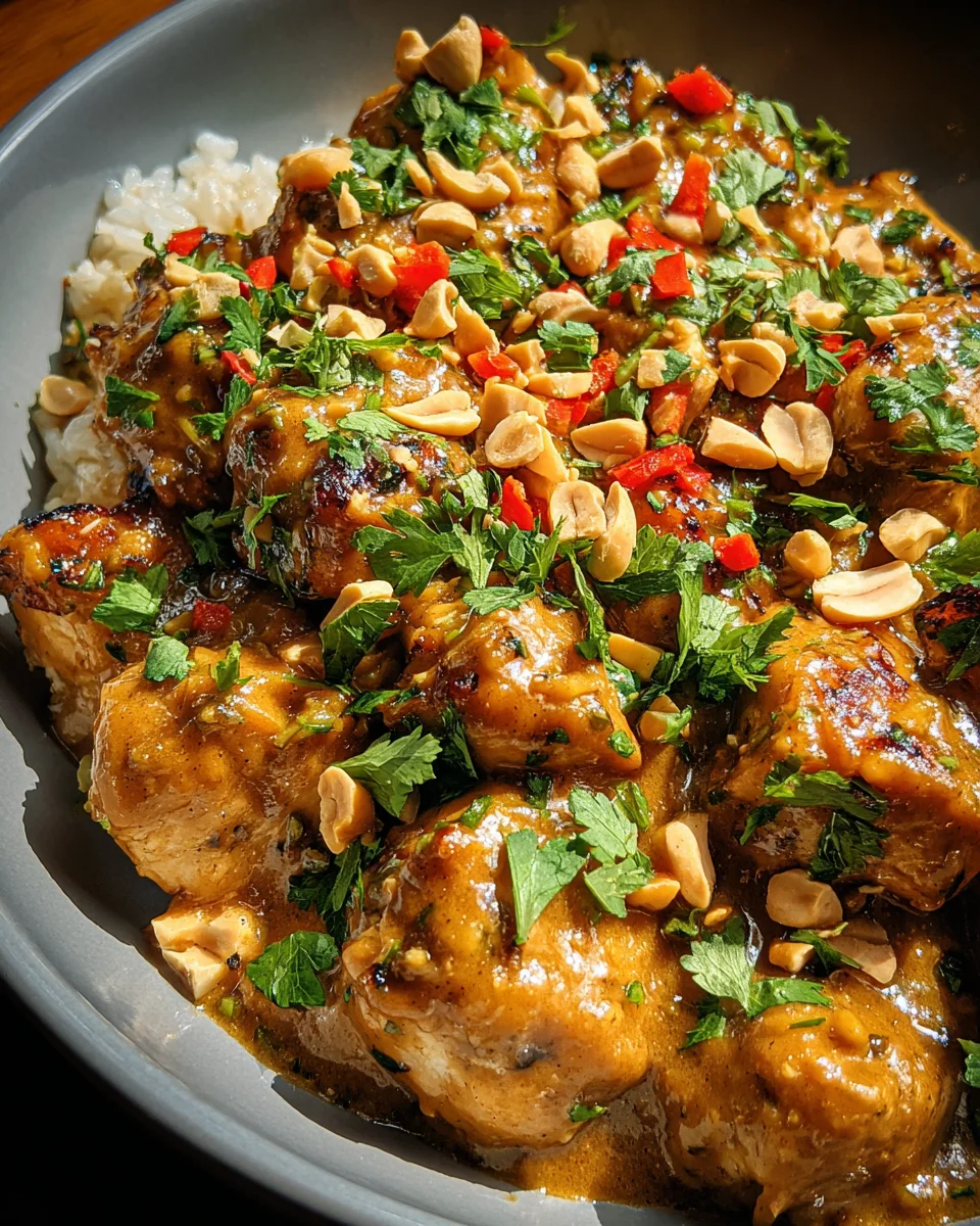 Thai Peanut Chicken