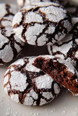 The BEST Chocolate Crinkle Cookies Recipe