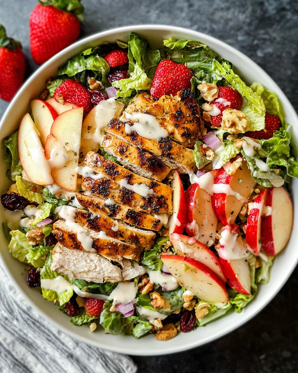 The Best Strawberry Chicken Salad