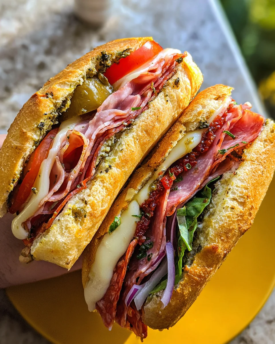 Toasted Italian Sandwich 20 Toasted