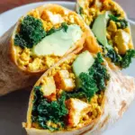Tofu Scramble Wrap