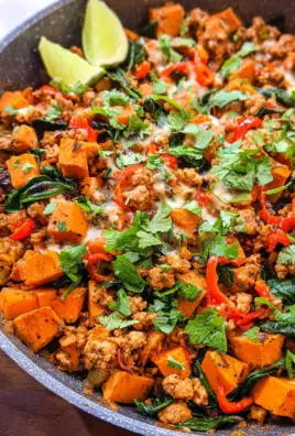Turkey Sweet Potato Skillet