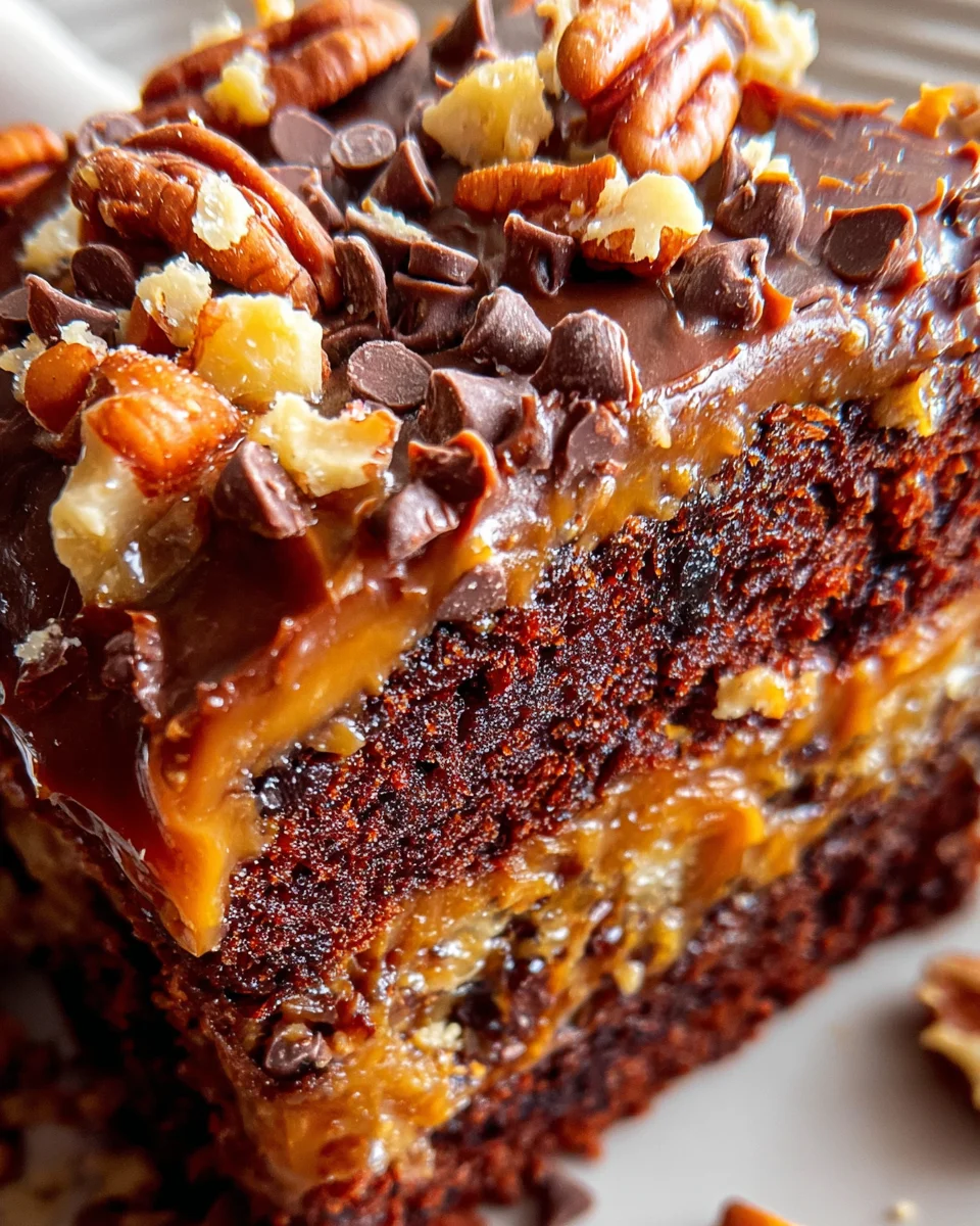 Turtle Caramel Cake 24 Turtle