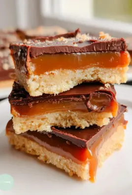 Twix Cookie Bars